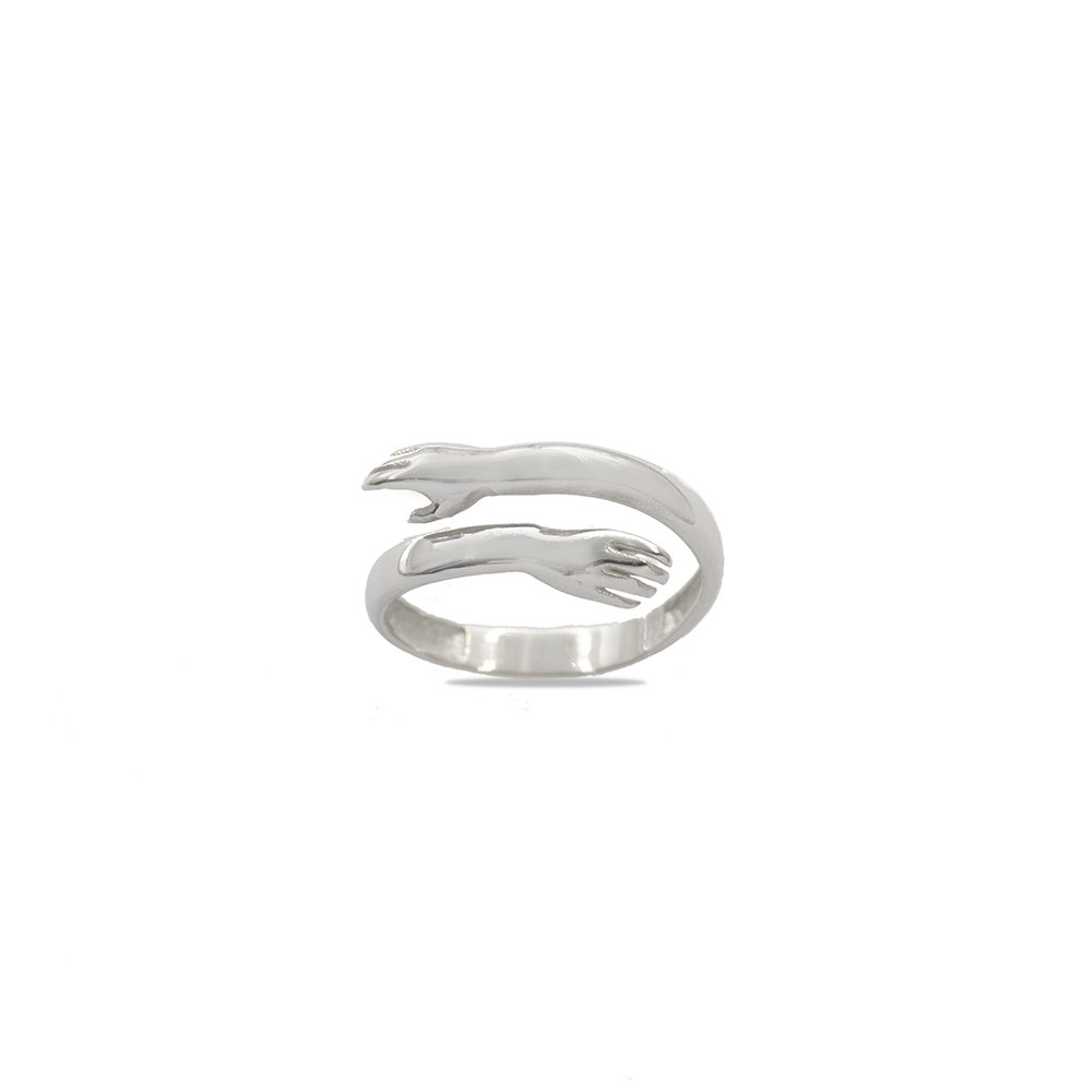 Anne-Bebek Eli Detaylı Silver Renk Free Size 925 Ayar Gümüş Kadın Yüzük Anne-Bebek Eli Detaylı Silver Renk Free Size 925 Ayar Gümüş Kadın Yüzük