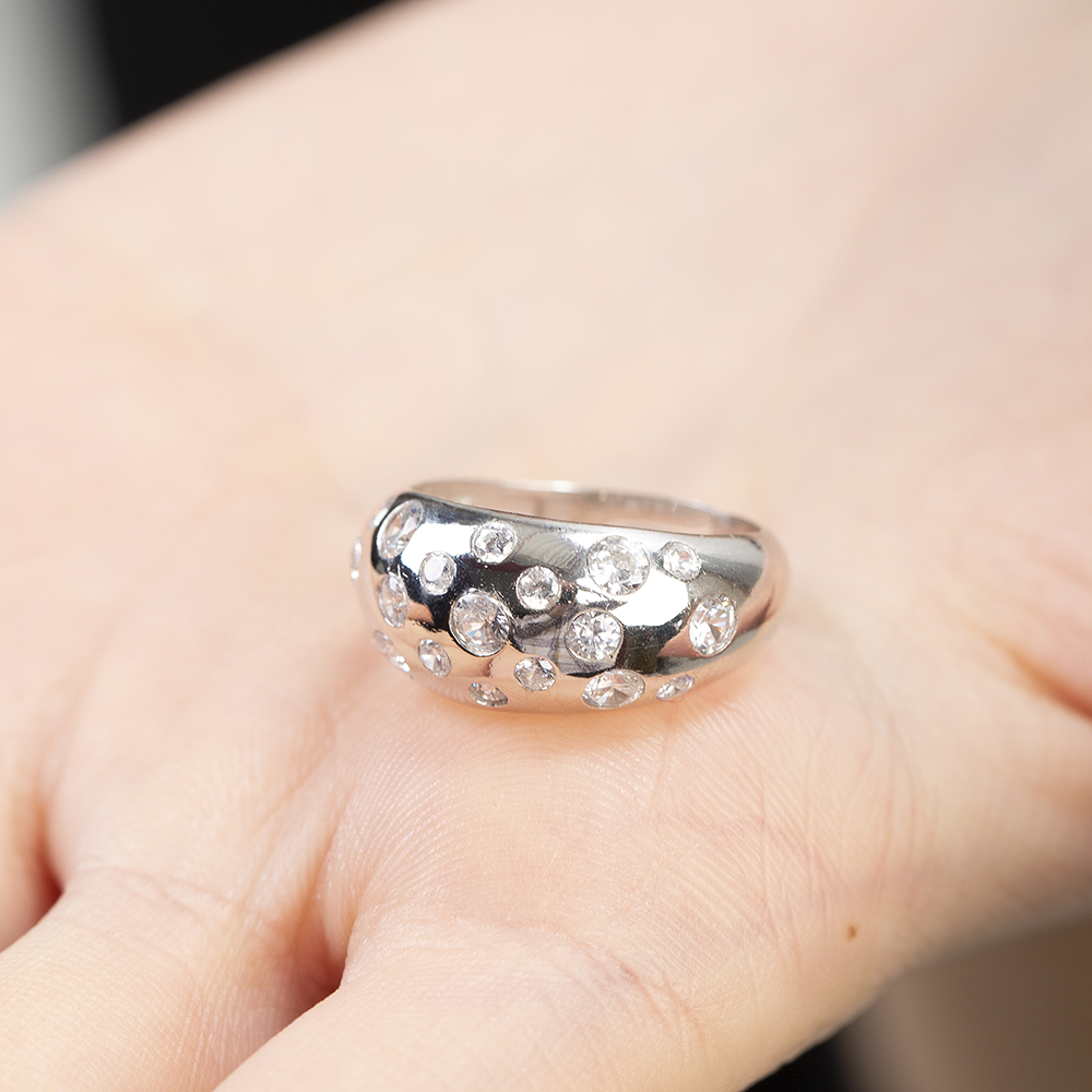 Gökyüzü - Gezegenler Tasarım Silver Renk Free Size 925 Ayar Gümüş Kadın Yüzük Gökyüzü - Gezegenler Tasarım Silver Renk Free Size 925 Ayar Gümüş Kadın Yüzük