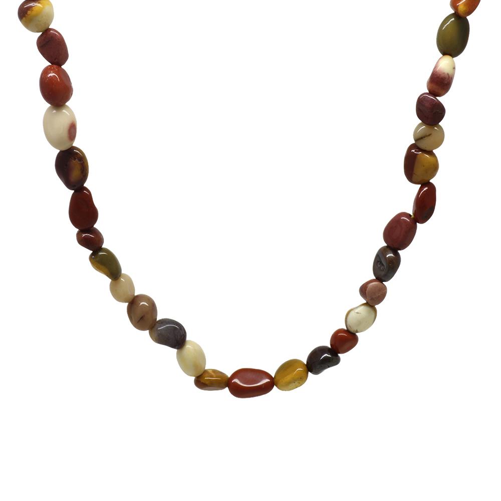 Nipora Silver Renk Metal Zincirli Amorf Jasper Doğaltaş Erkek Kolye Nipora Silver Renk Metal Zincirli Amorf Jasper Doğaltaş Erkek Kolye