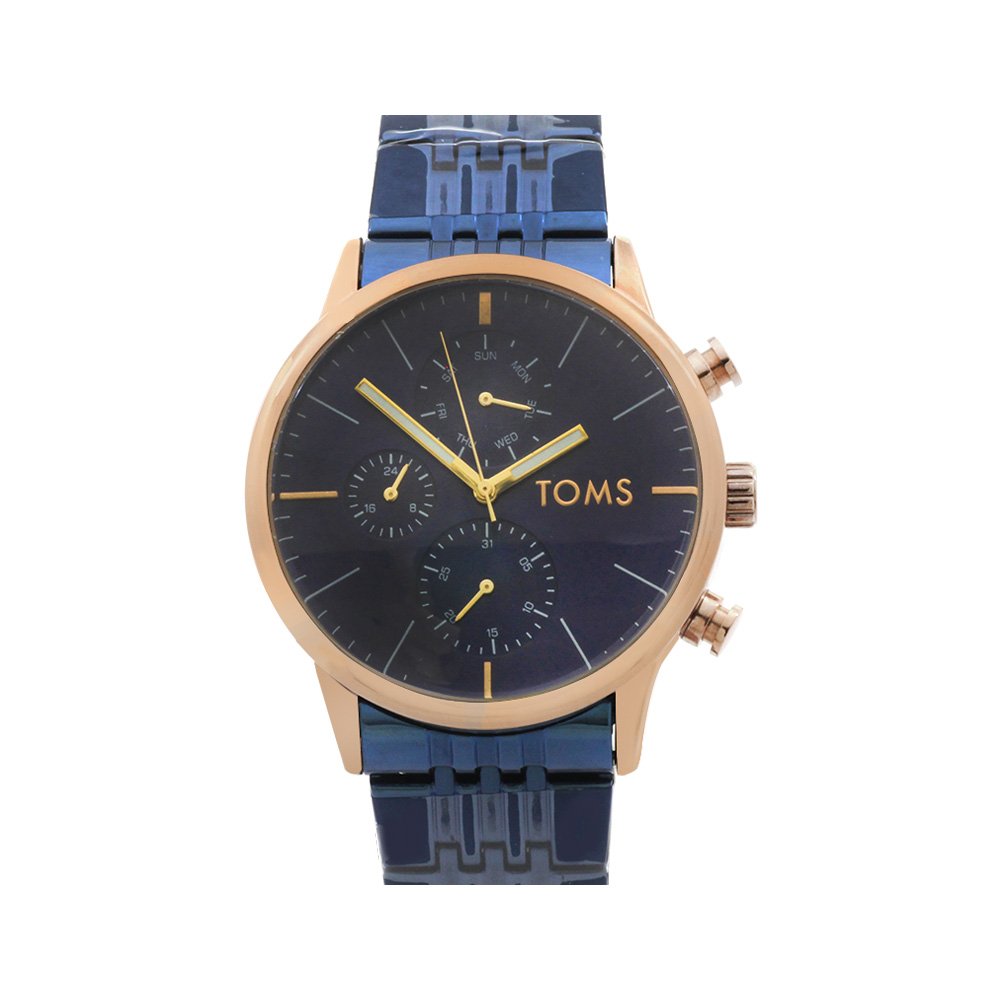 Toms Lacivert Renk Çelik Kordonlu Erkek Kol Saati TH-TM1911A-1018-T Toms Lacivert Renk Çelik Kordonlu Erkek Kol Saati TH-TM1911A-1018-T